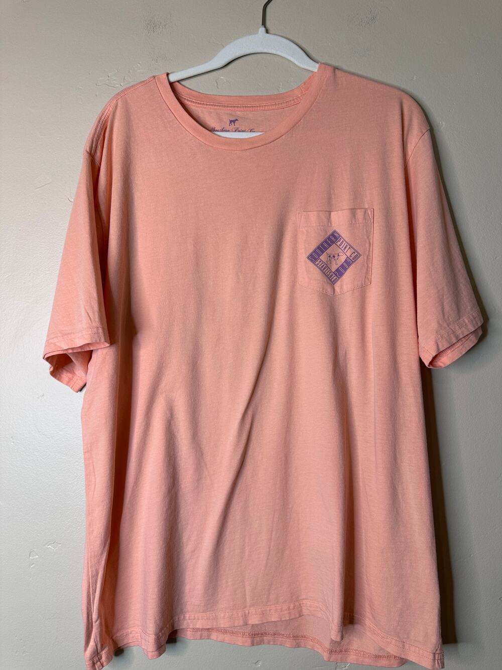 Men's Southern Point Co. Orange Sherbert Graphic Tee XL